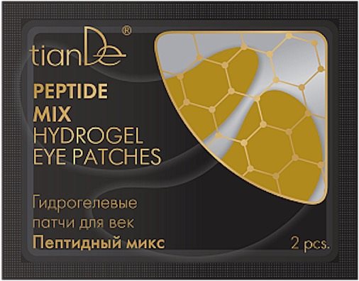 TIANDE Eye Patches Hydrogélové vankúšiky Mix peptidov 2 ks Pleťová...