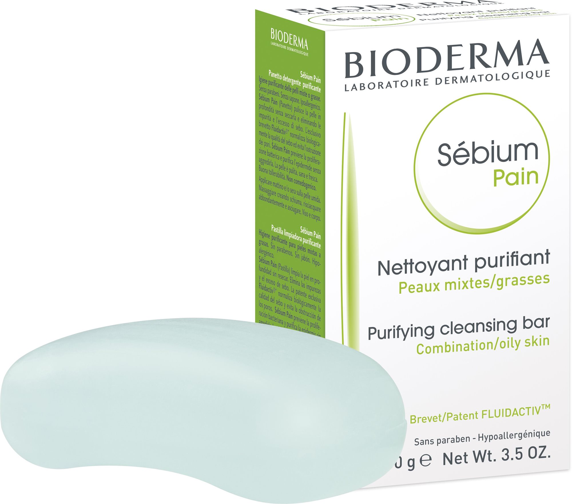 BIODERMA Sébium Mosókocka 100 g Szappan