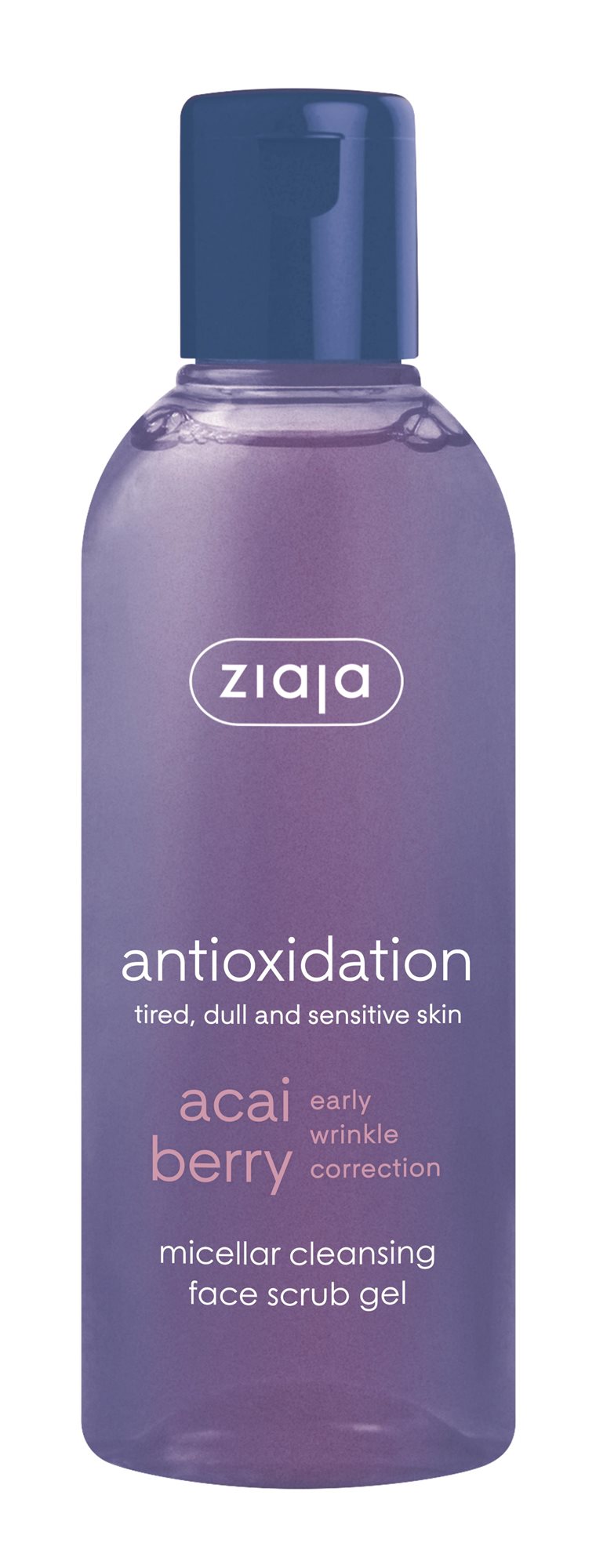 ZIAJA Acai Berry Micelárny gél s peelingom 200 ml Micelárny gél