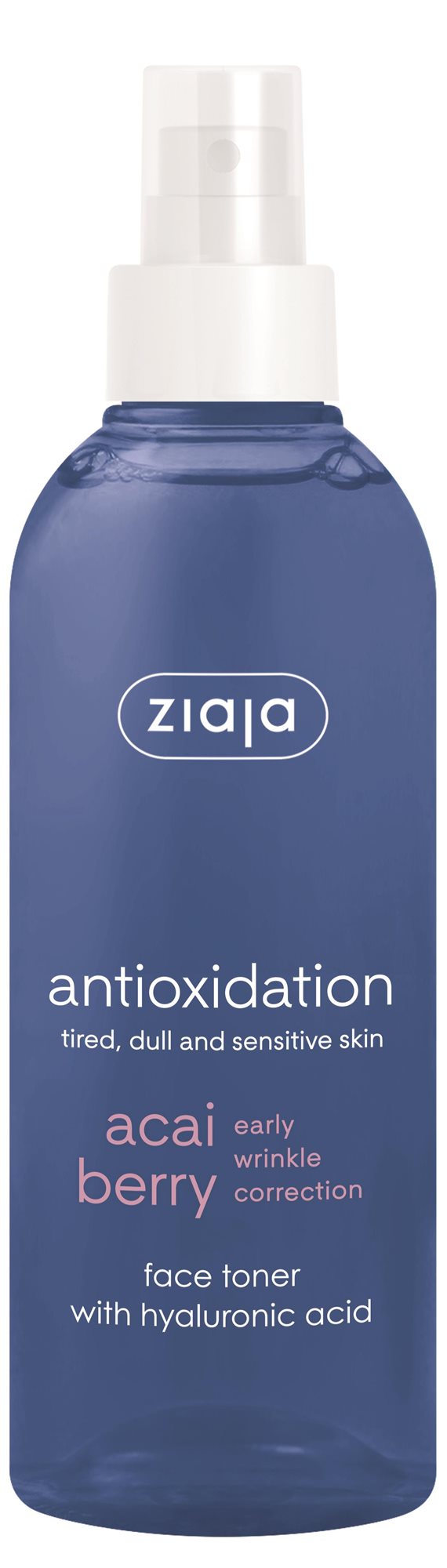ZIAJA Acai Berry Pleťový tonik s kyselinou hyalurónovou 200 ml...
