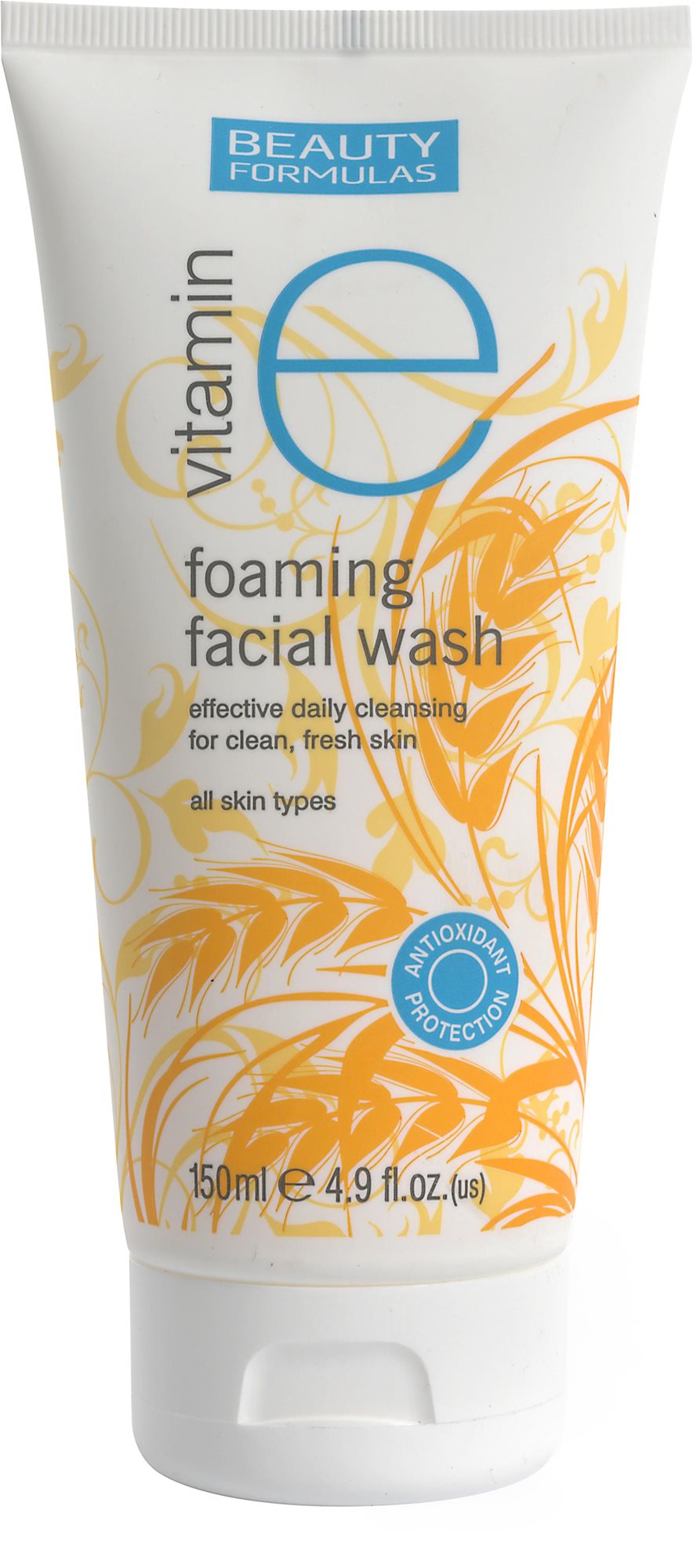 BEAUTY FORMULAS Antioxidačný čistiaci penivý gél s vitamínom E 150...