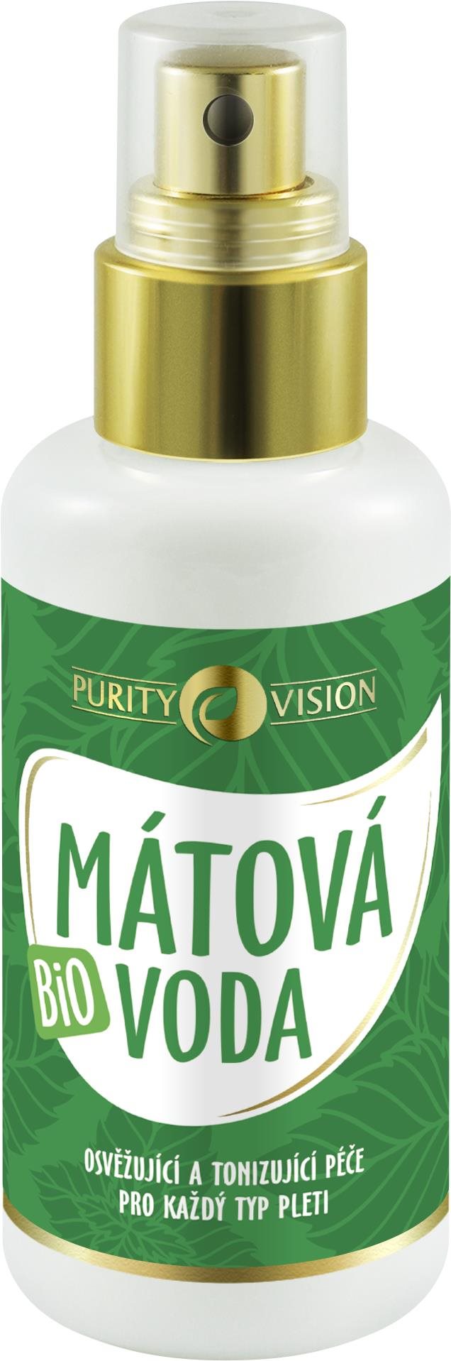PURITY VISION Bio Mätová voda 100 ml Pleťové tonikum