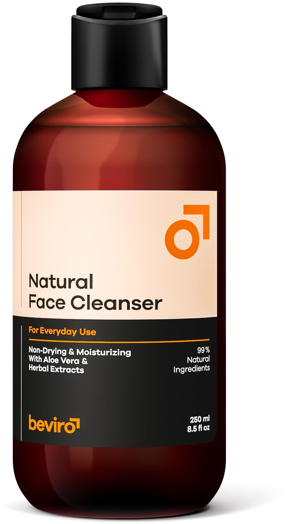 BEVIRO Natural Face Cleanser 250 ml Čistiaci gél