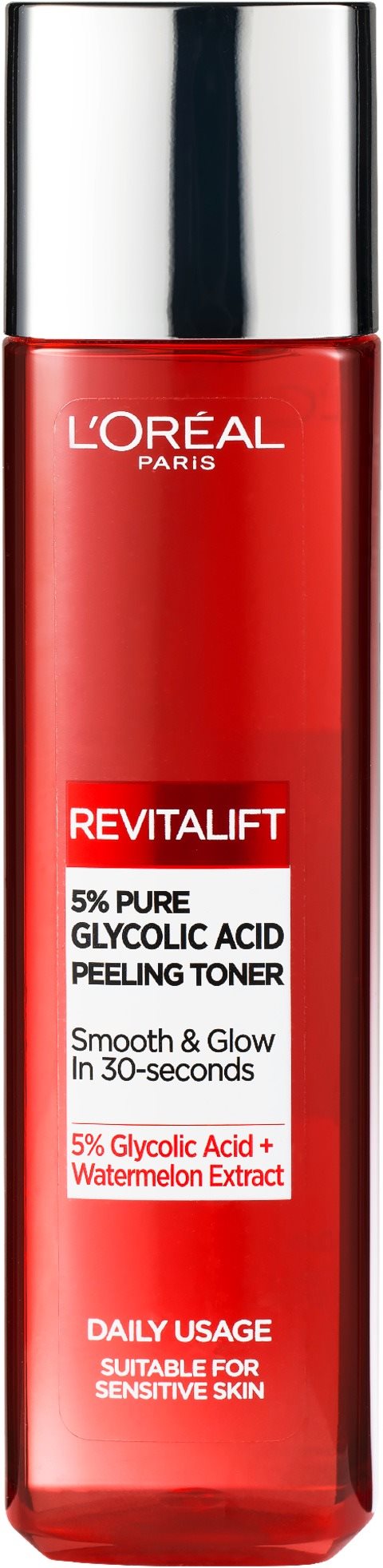 ĽORÉAL PARIS Revitalift Glycolic Peeling Toner 180 ml Pleťové tonikum
