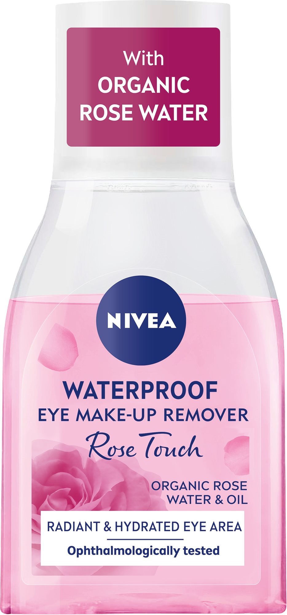 NIVEA Rose Touch 2-phase Eye makeup remover 100 ml Odličovač