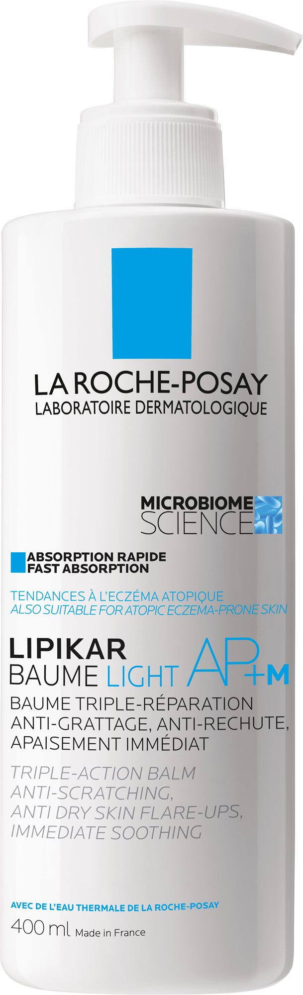 LA ROCHE-POSAY Lipikar Baume Light AP+M 400 ml Telový krém