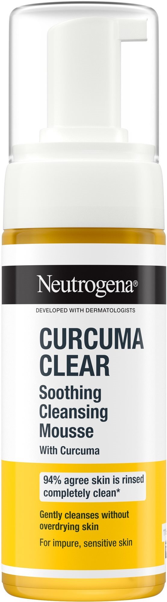 NEUTROGENA Curcuma Clear Mousse Clenser 150 ml Čistiaca pena