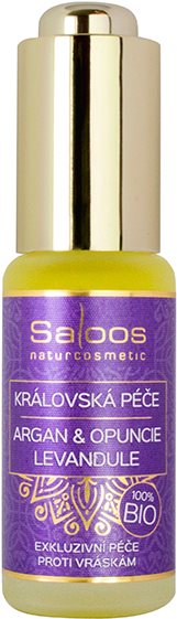 SALOOS Royal Care Argán & Fügekaktusz - Levendula 20 ml Arcápoló olaj