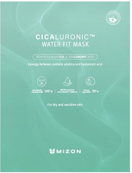MIZON Cicaluronic Water Fit Mask 24 g Pleťová maska