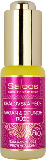 SALOOS Kráľovská starostlivosť Argan & Opuncie – Ruža 20 ml Pleťový...