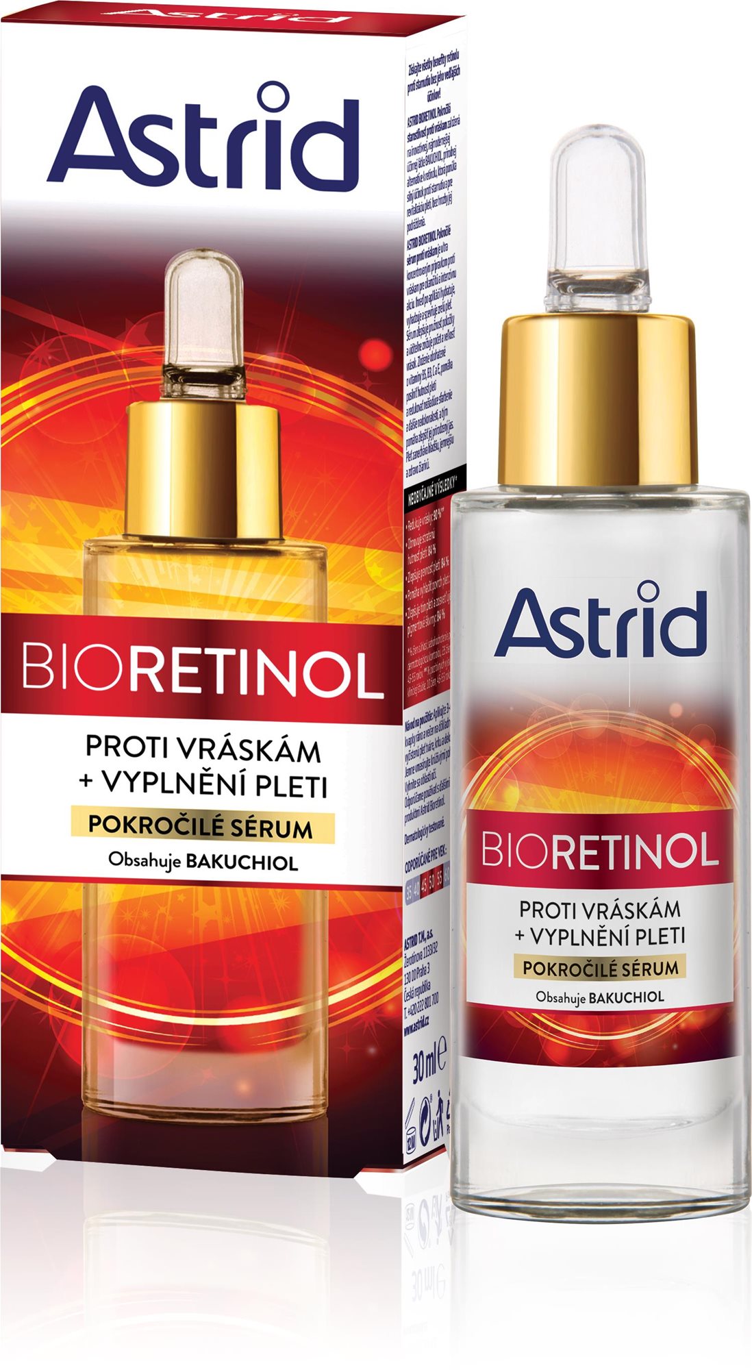 ASTRID Bioretinol Pokročilé sérum proti vráskám 30 ml Pleťové sérum