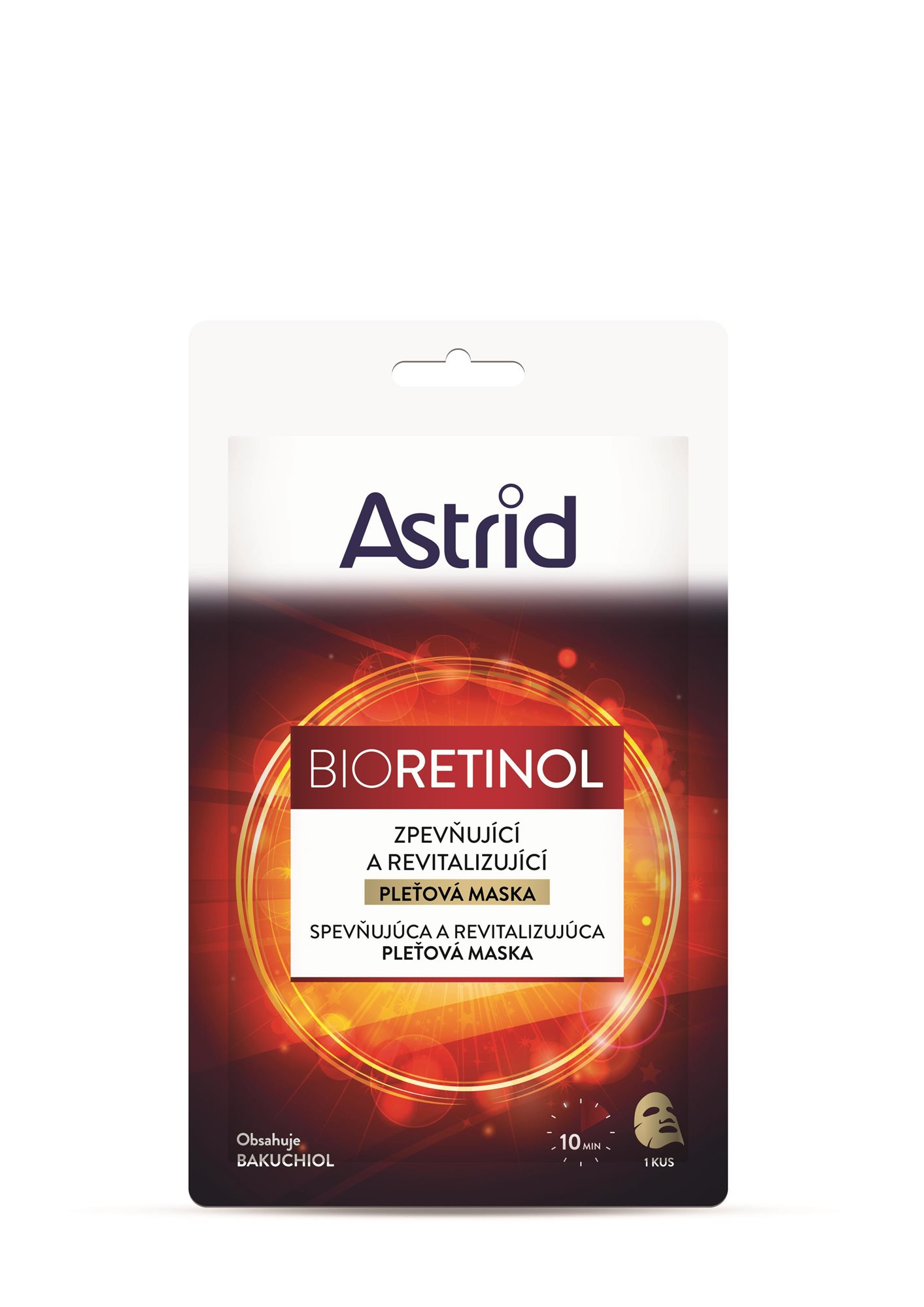 ASTRID Bioretinol Spevňujúca a revitalizujúca textilná maska 20 ml...