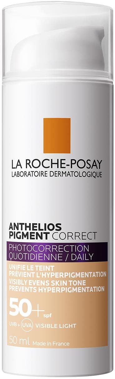 LA ROCHE-POSAY Anthelios Pigment Correct SPF 50+, Light 50 ml...