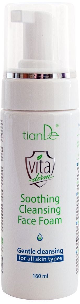 TIANDE Vita Derm Upokojujúca čistiaca pleťová pena Vita Derm 160 ml...