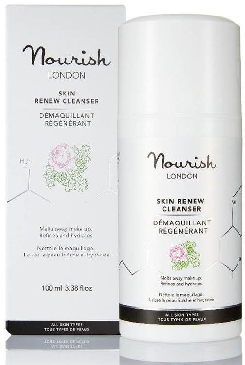 NOURISH LONDON Argan Regenerační čisticí krém na obličej a...