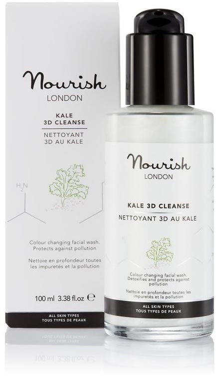 NOURISH LONDON Kale 3D Čisticí a odličovací krém na obličej 100 ml...