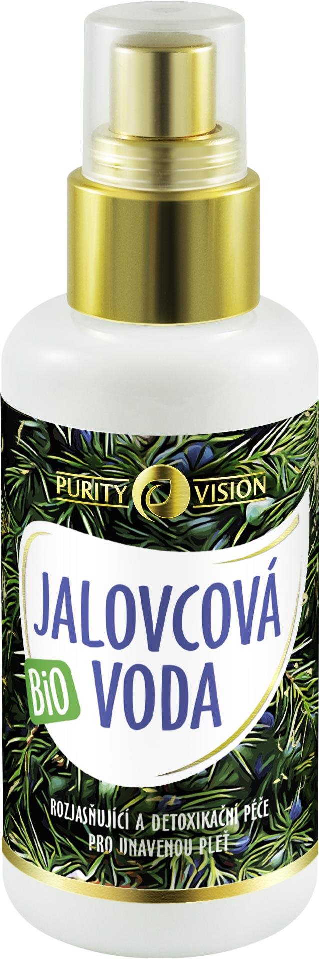 PURITY VISION Bio Borókavíz 100 ml Arclemosó