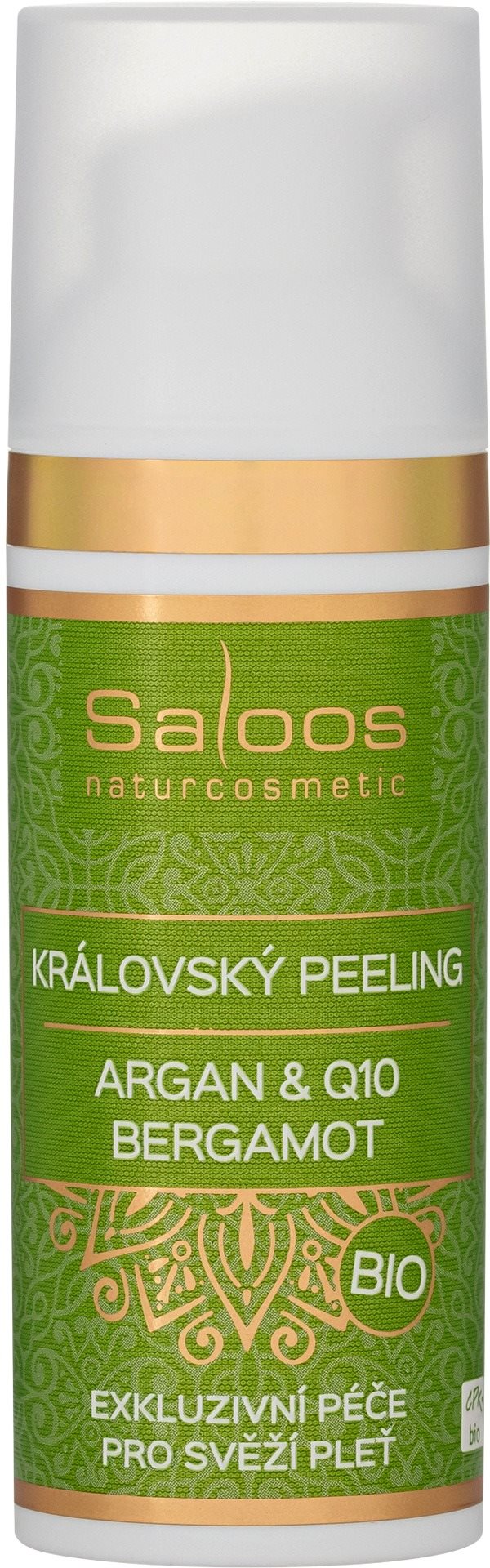 SALOOS Bio kráľovský peeling  – Bergamot 50 ml Pleťový peeling