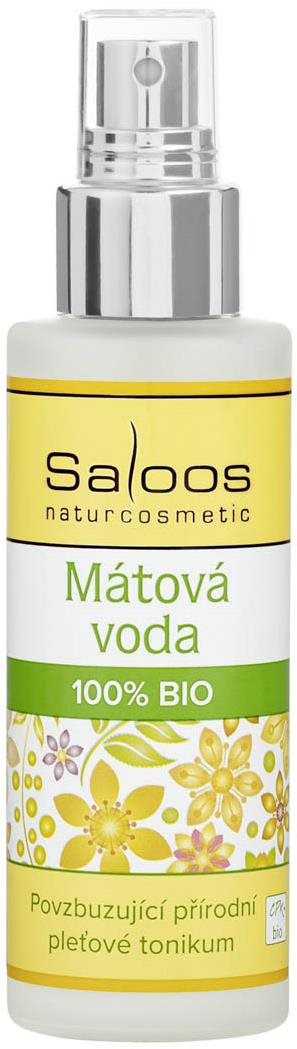 SALOOS 100 % Bio Mätová voda 100 ml Pleťová voda
