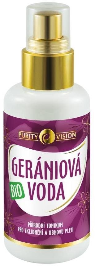 PURITY VISION Bio Gerániová voda 100 ml Pleťová voda