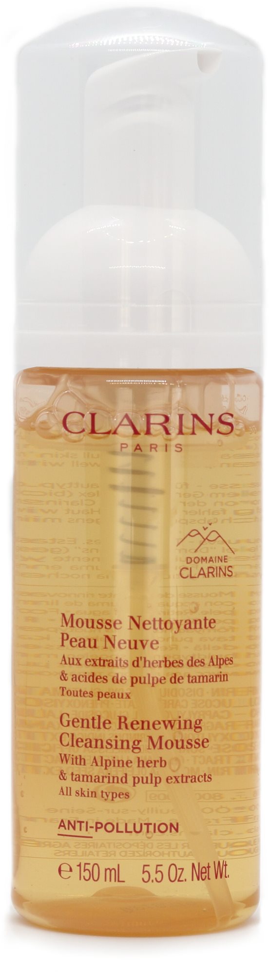CLARINS Gentle Renewing Cleansing Mousse 150 ml Tisztító hab