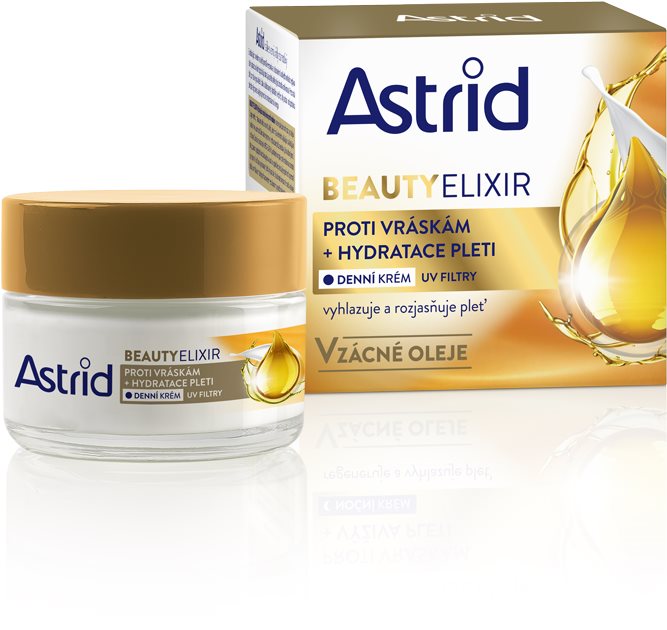 ASTRID Beauty Elixir Hydratačný denný krém proti vráskam s UV...