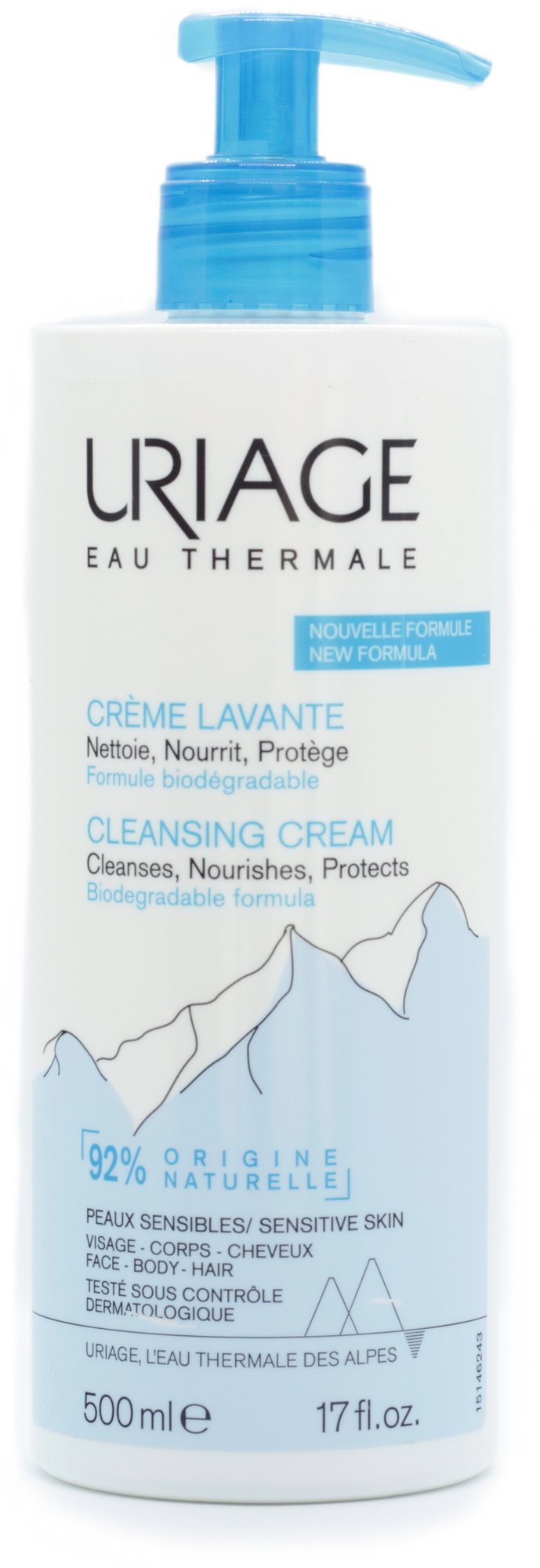 URIAGE Cleansing Cream 500 ml Čisticí krém