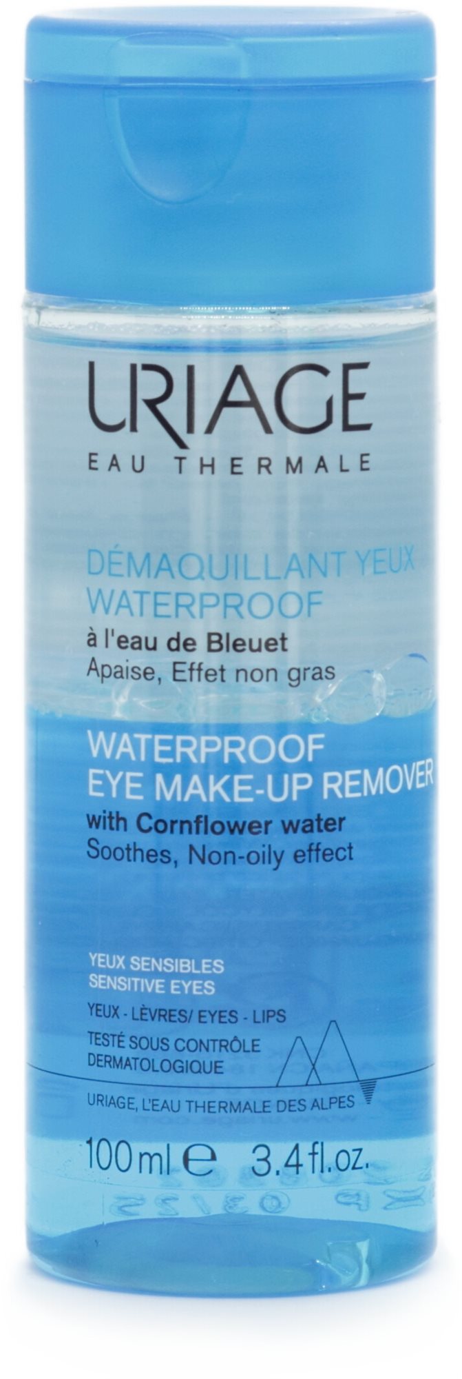 URIAGE Demaquillant Yeux Waterproof 100 ml Odličovač