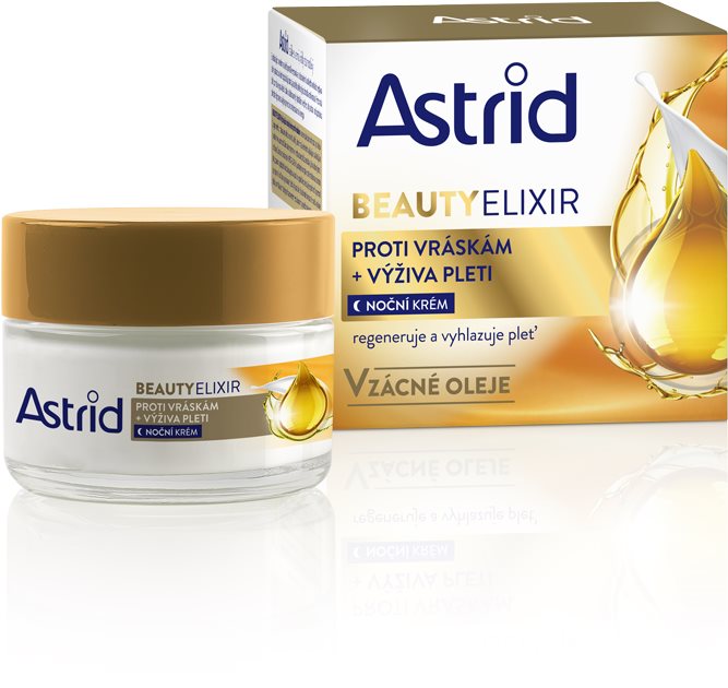 ASTRID Beauty Elixir Vyživujúci nočný krém proti vráskam 50 ml Krém...