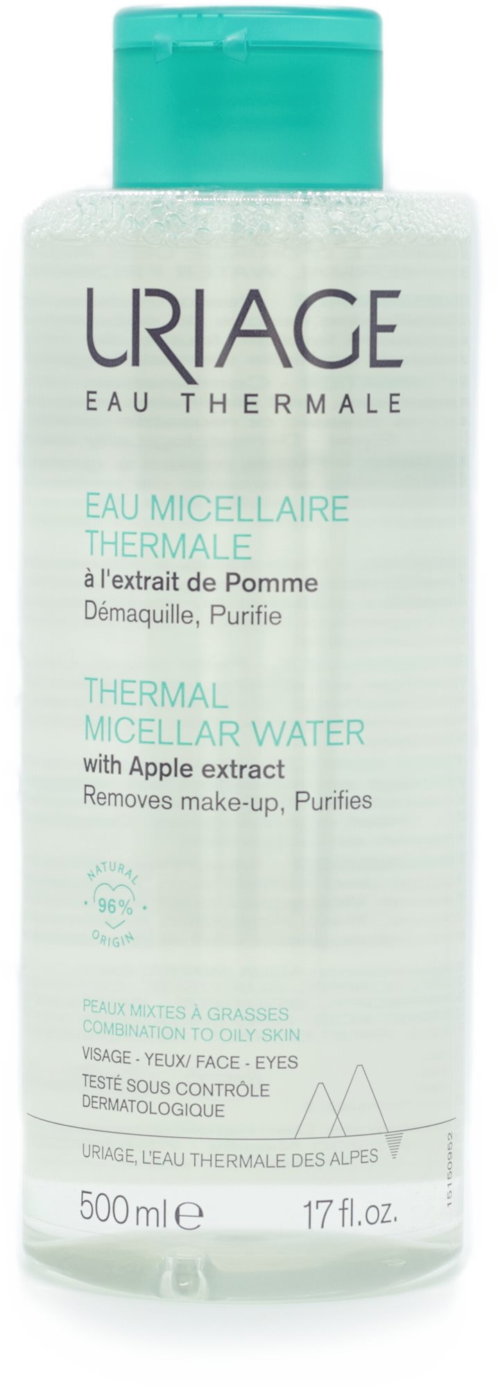 URIAGE Eau Micellaire Thermale with Apple Extract 500 ml Micelárna...