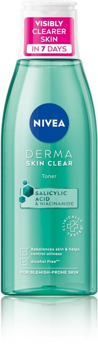 NIVEA Face Derma Activate Toner 200 ml Arclemosó