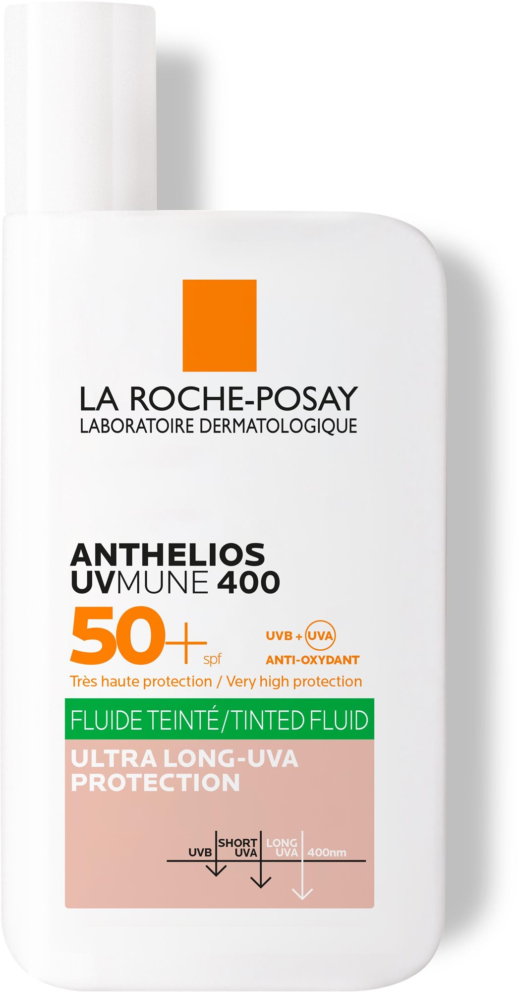 LA ROCHE-POSAY Anthelios Fluid SPF 50+ 50 ml Arcápoló fluid
