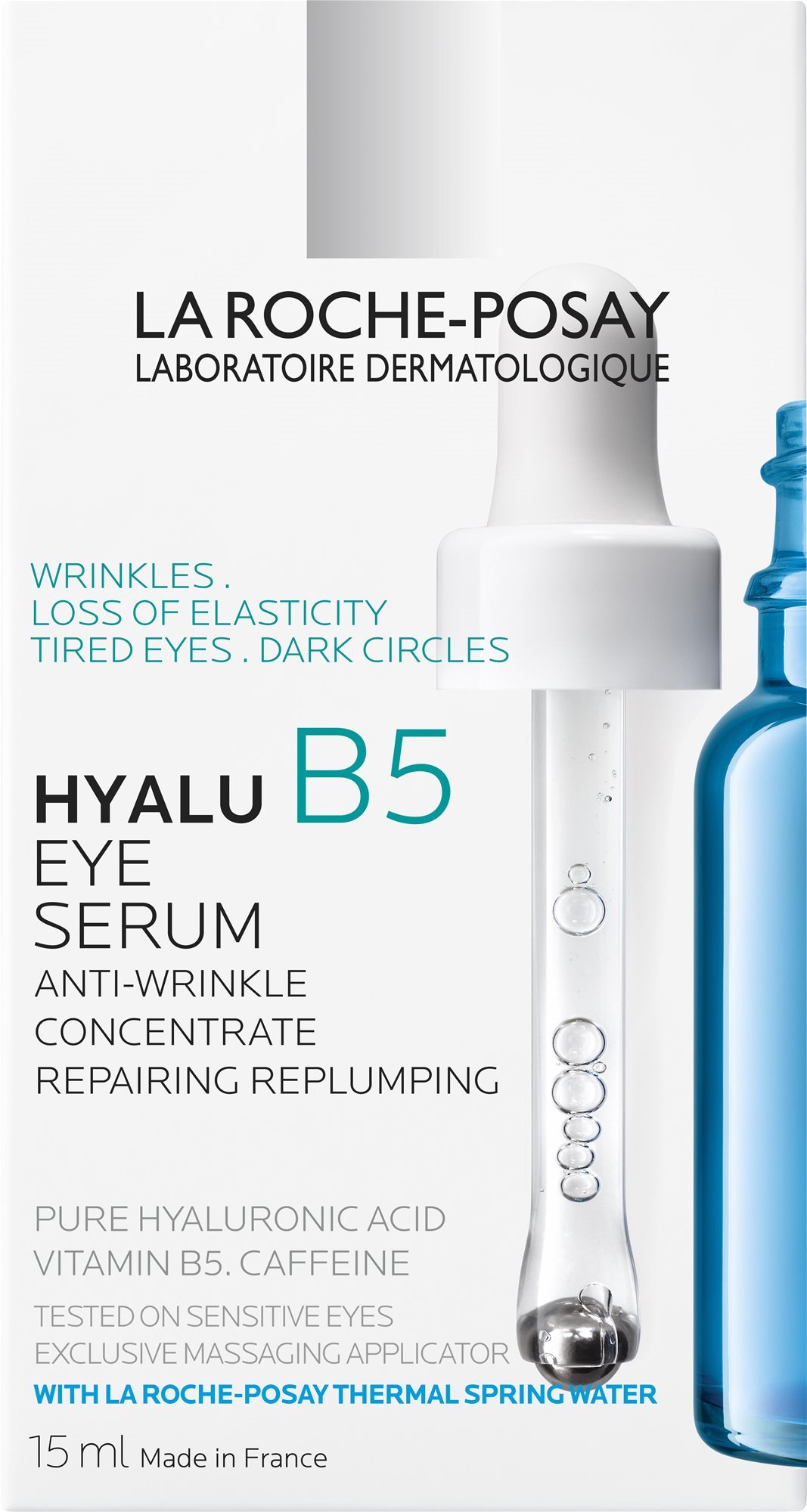 LA ROCHE-POSAY Hyalu B5 Eye Serum, 15ml Szemkörnyékápoló szérum