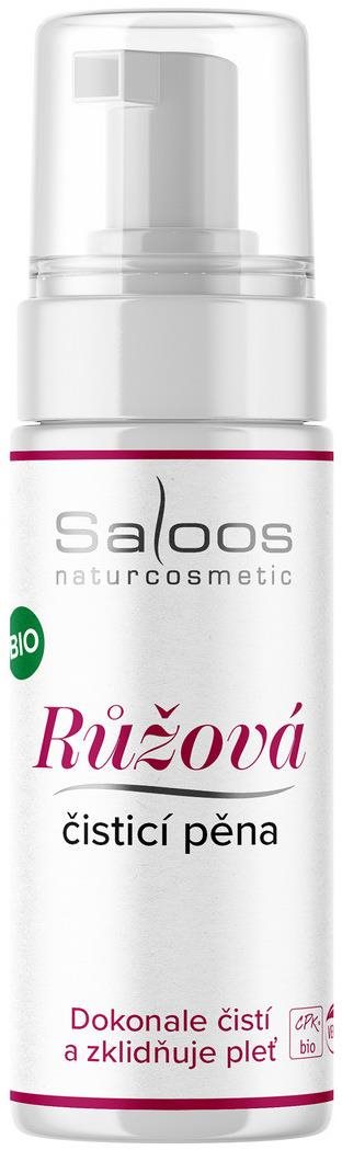 SALOOS Bio Ružová čistiaca pena na pleť 150 ml Čistiaca pena