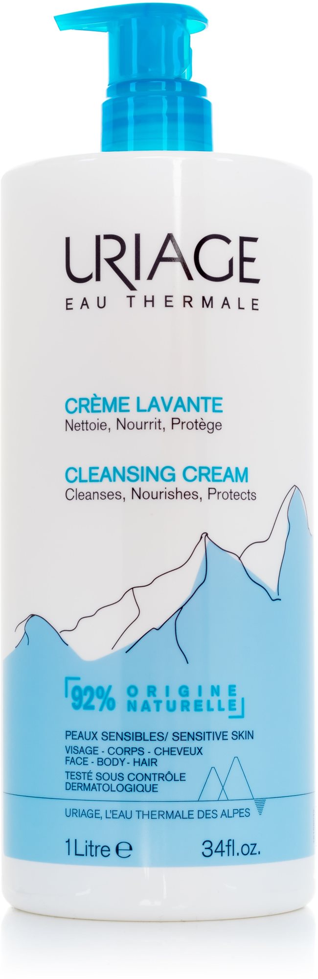 URIAGE Cleansing Cream 1000 ml Čistiaci krém