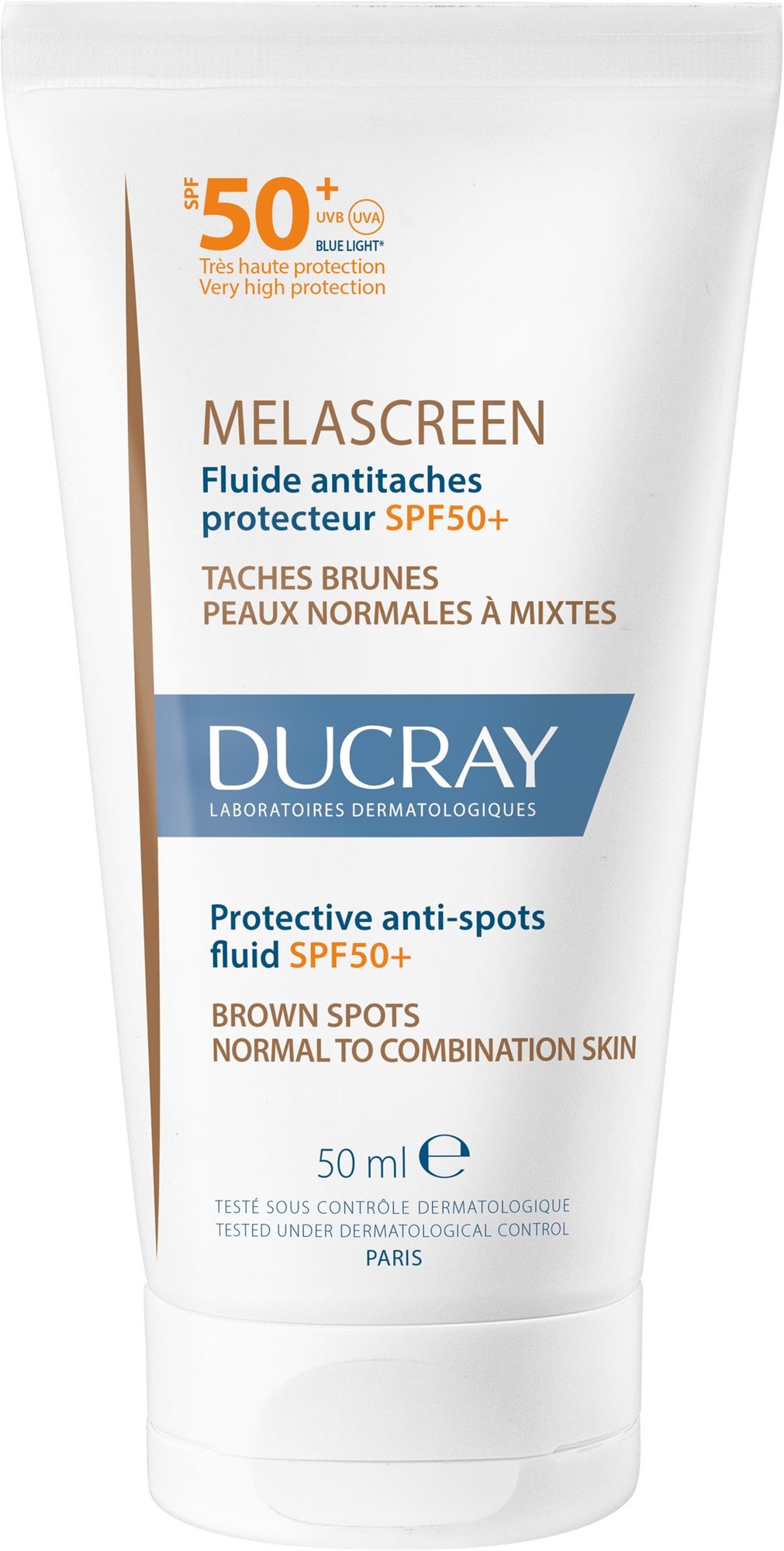 DUCRAY Melascreen Ochranný fluid SPF50+ 50ml Krém na tvár
