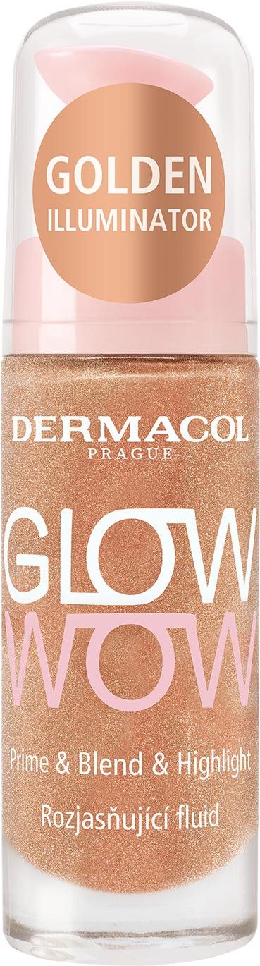 DERMACOL Glow Wow rozjasňujúci fluid 20 ml Pleťový fluid