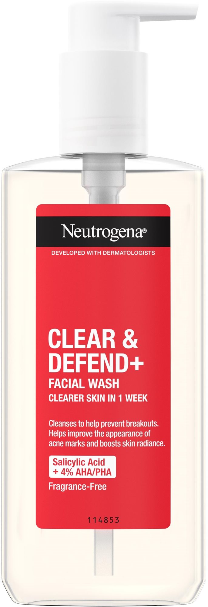 NEUTROGENA Clear & Defend+ 200 ml Arctisztító gél