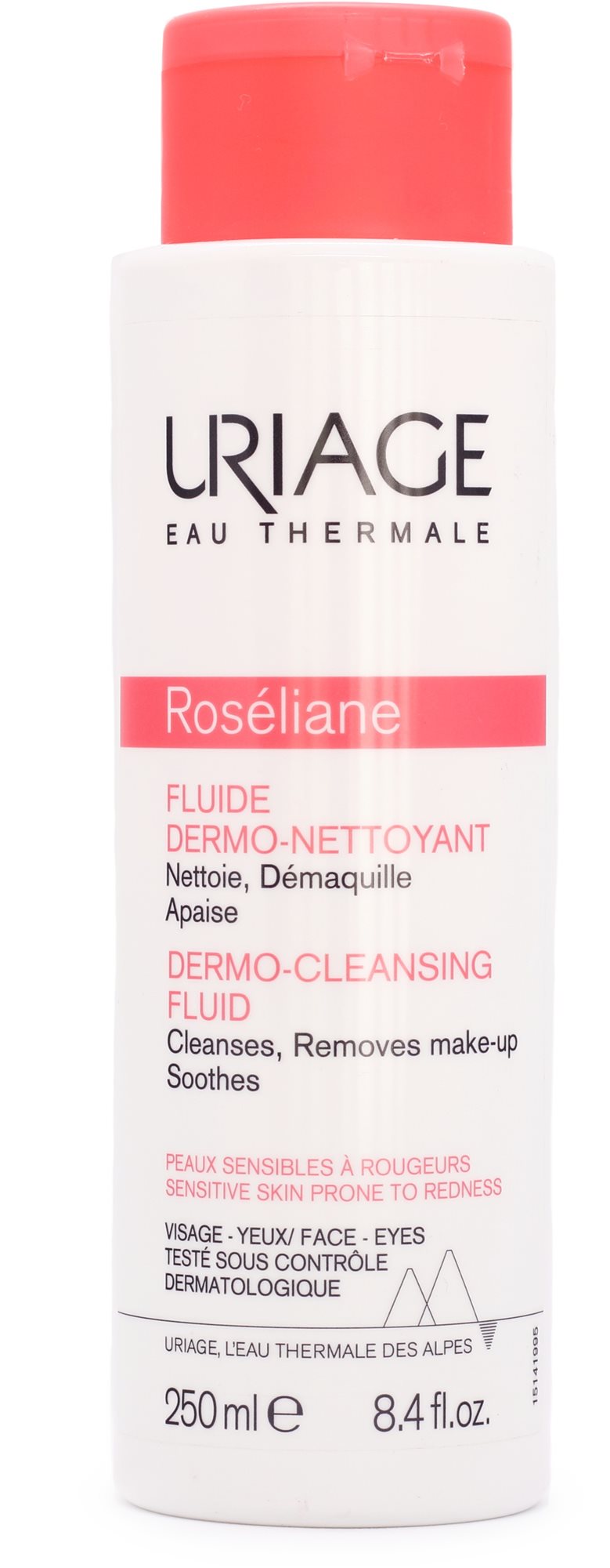 URIAGE Roséliane Dermo-Cleansing Fluid 250 ml Čistiaci gél