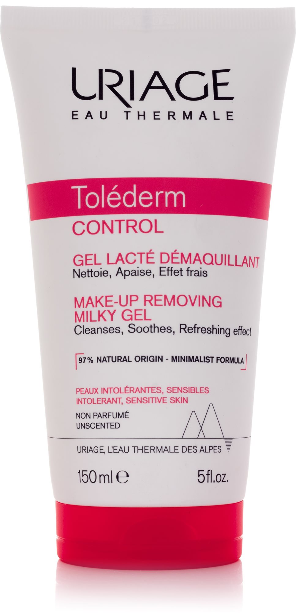 URIAGE Toléderm Control Make-up Removing Milky Gél 100 ml Odličovač