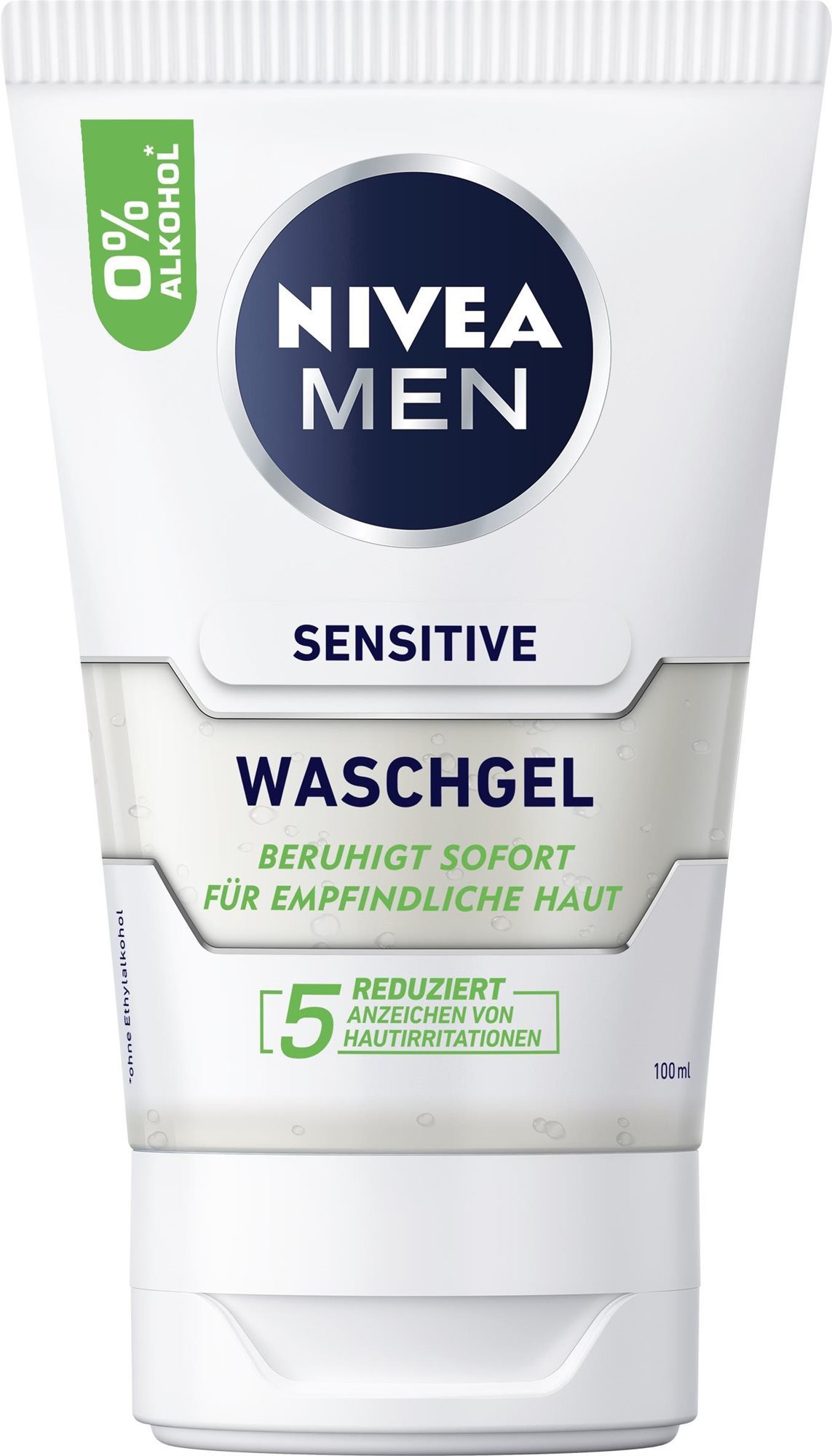 NIVEA MAN Sensitive 100 ml Čistiaci gél