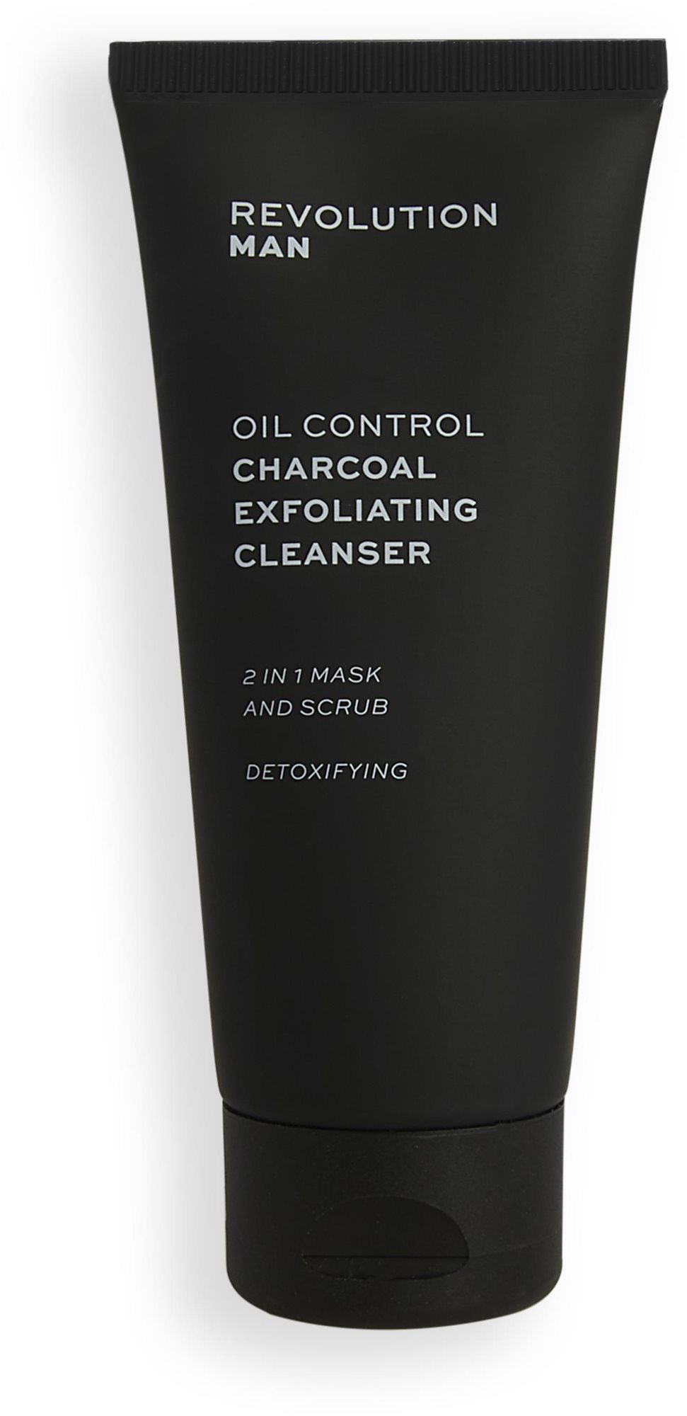 REVOLUTION MAN Charcoal Exfoliating Cleanser 100 ml Arctisztító gél