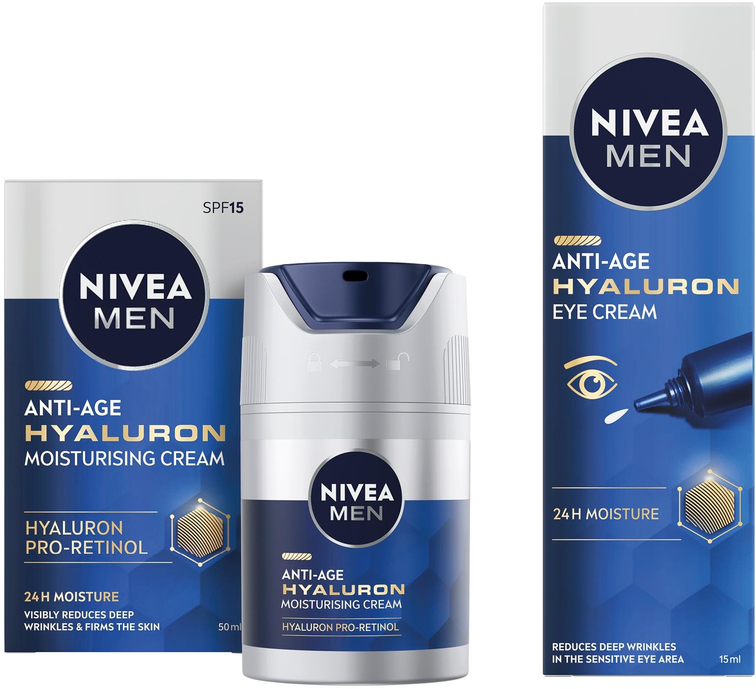 NIVEA MEN Hyaluron Set 65 ml Kozmetikai szett