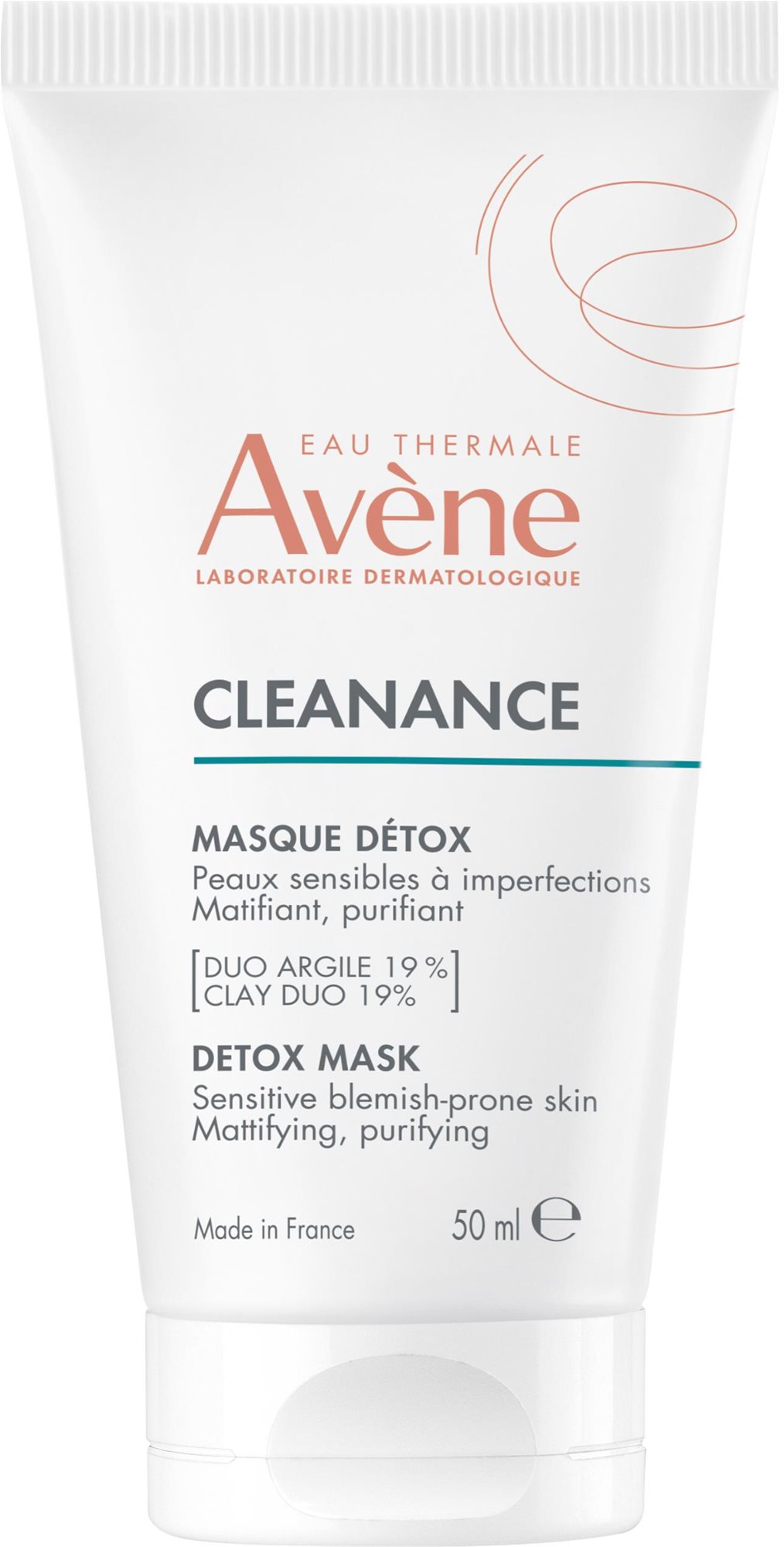 AVENE Cleanance Méregtelenítő arcmaszk 50 ml Arcpakolás