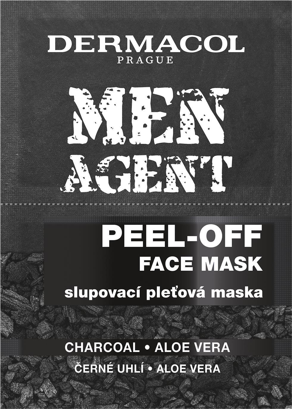 DERMACOL Men Agent - hámlasztó, 2 × 7,5ml Arcpakolás