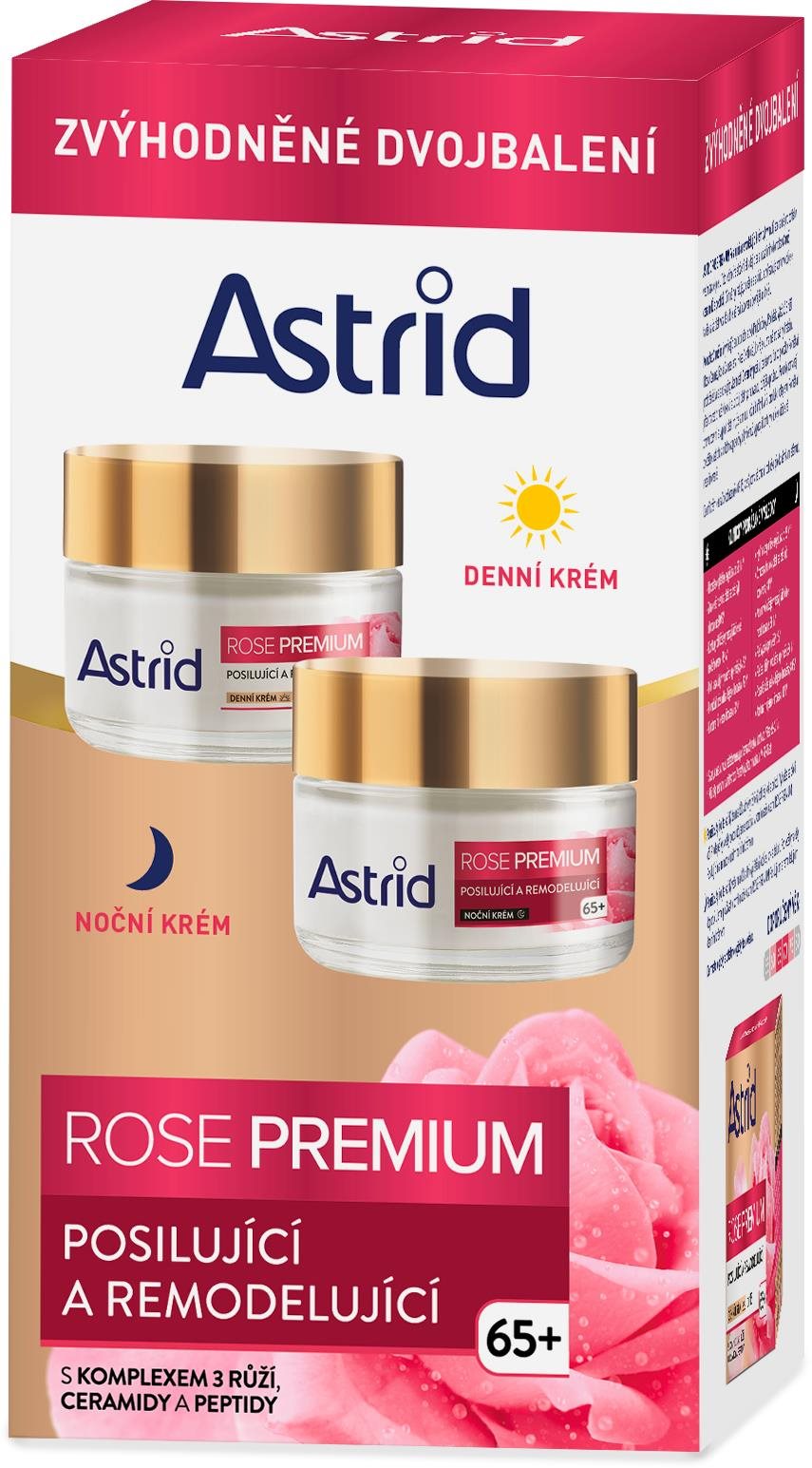 ASTRID Duopack Rose Premium 65+ 100 ml Sada