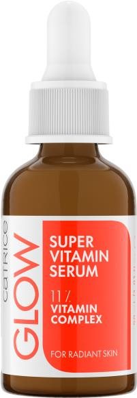 CATRICE Glow Super Vitamin Serum 30 ml Arcápoló szérum