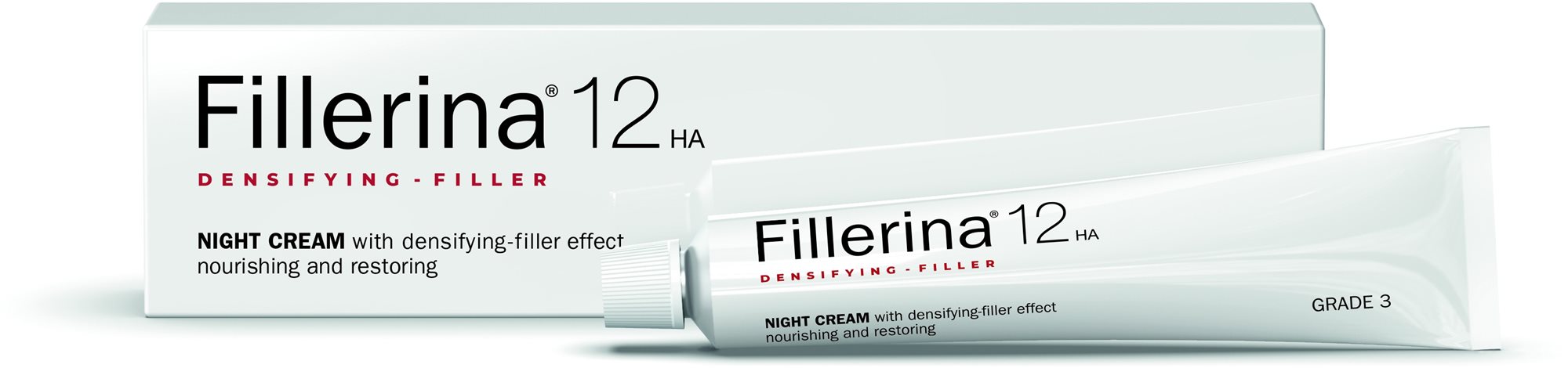 FILLERINA 12HA éjszakai ránctalanító krém 40+ év (4. fokozat), 50...