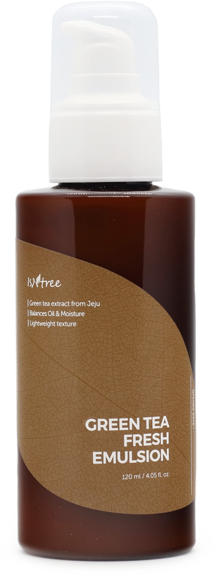 ISNTREE Green Tea Fresh Emulsion 120ml Hidratáló arckrém
