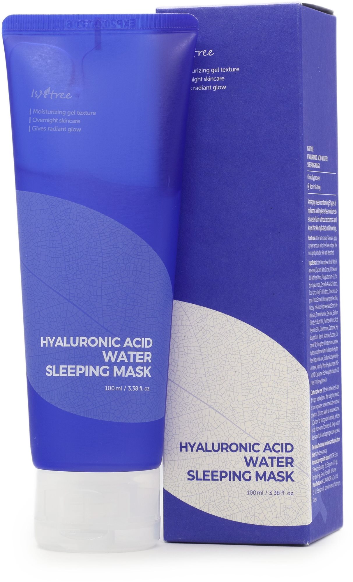 ISNTREE Hyaluronic Acid Water Sleeping Mask 100 ml Arcpakolás